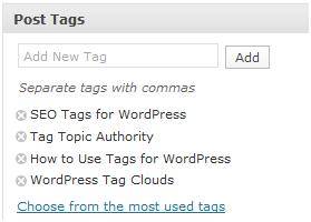 tagging articles, how to use post tags, post tag use, how to create post tag