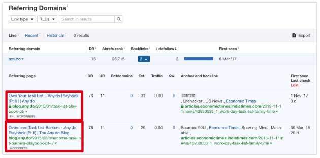 refering domains