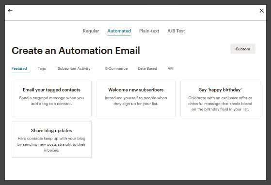 automation email