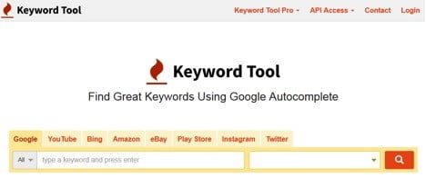 keyword tool
