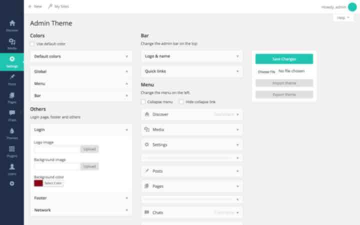 CMS dashboard