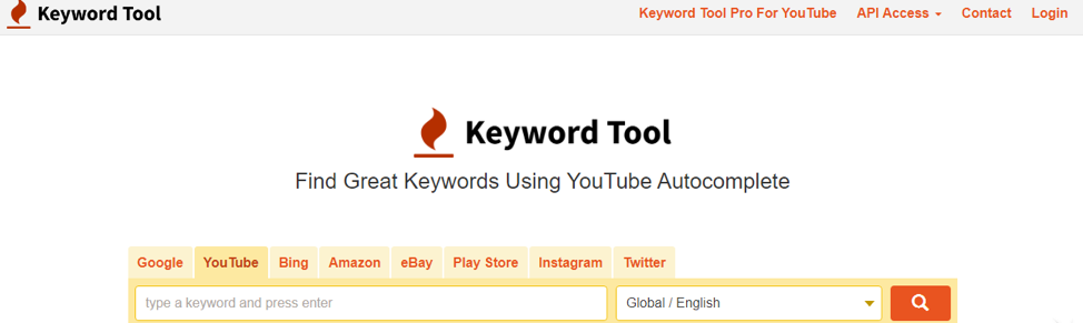 keyword tool
