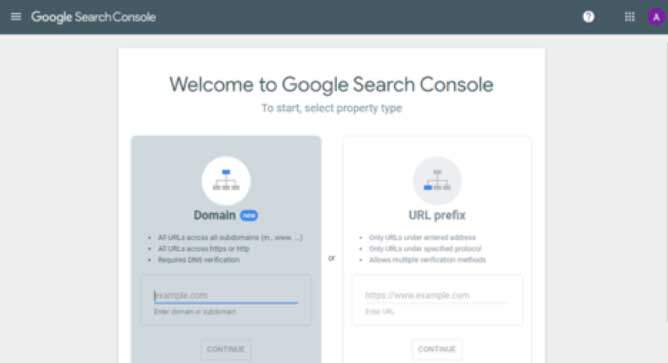 Google search console