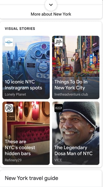 Google web stories