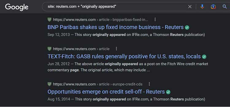 syndicated content