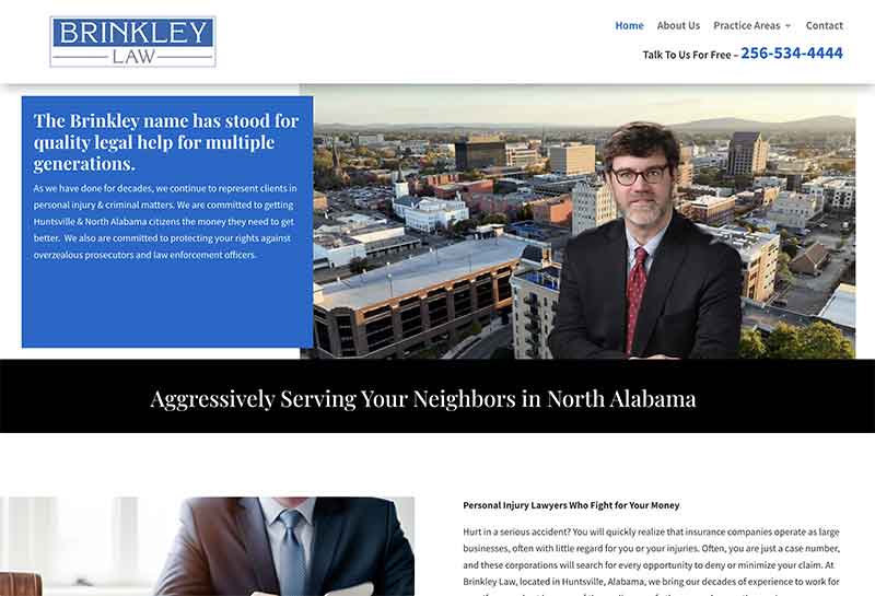 Huntsville website design